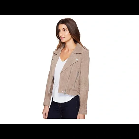 BlankNYC Suede Moto Jacket